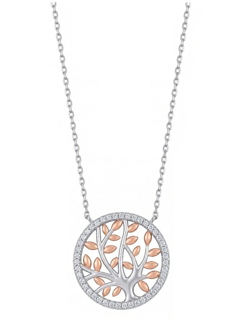Tree of Life Necklace - 925 Sterling Silver Charmed Aroma Fall Nature 2020